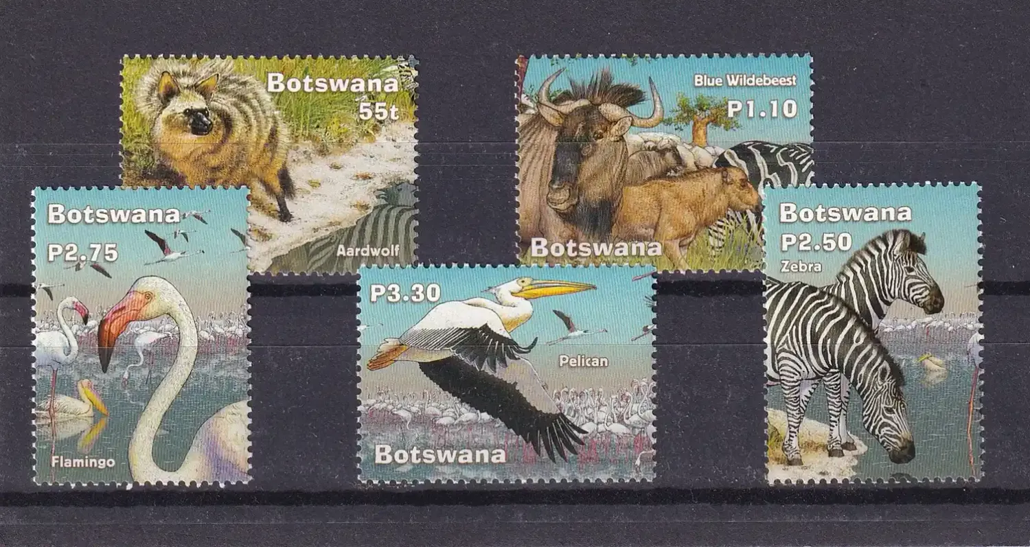 Botswana 2002 Wetlands #3/Pans-MNH(**)