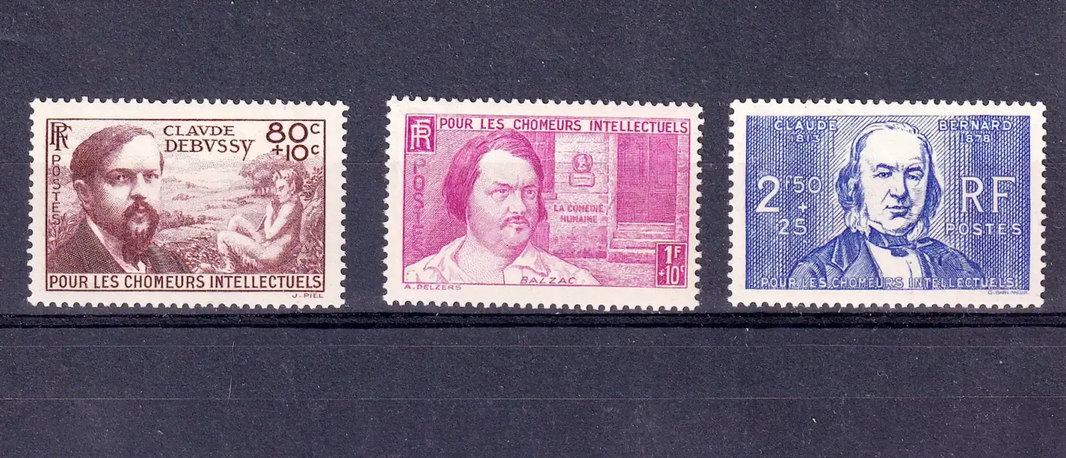 France 1940 Charity Stamps, MNH (**)