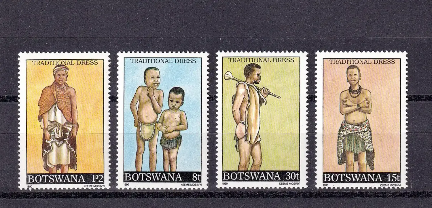 Botswana 1990 Traditional Dress-MNH(**)