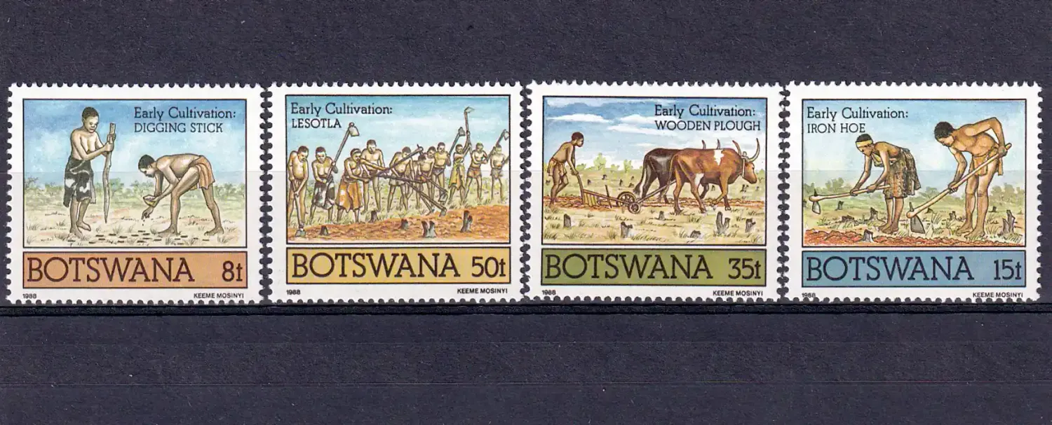 Botswana 1988 Early Cultivation-MNH(**)