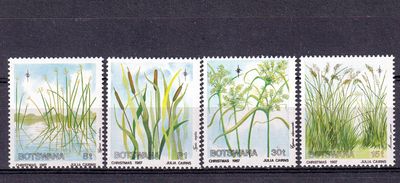 Botswana 1987 Christmas/Grasses-MNH(**)