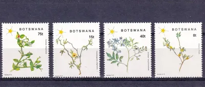 Botswana 1988 Christmas/Flowering Plants-MNH(**)