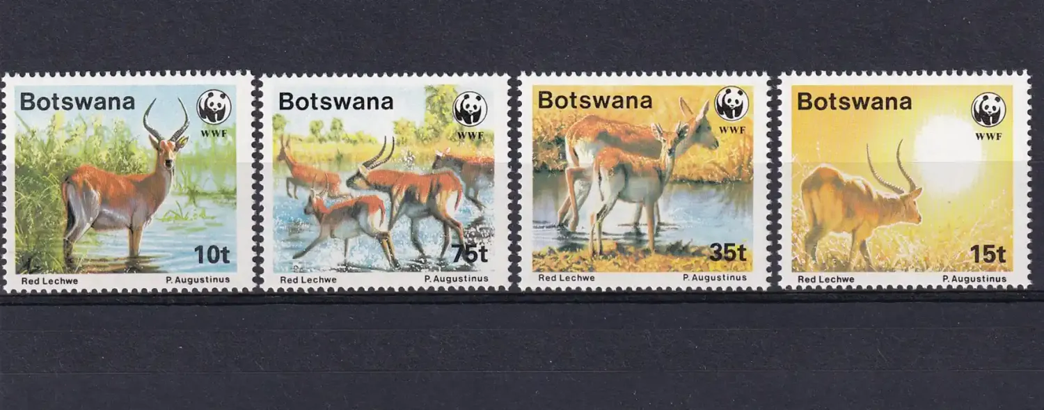 Botswana 1988 WWF/Red Lechwe-MNH(**)