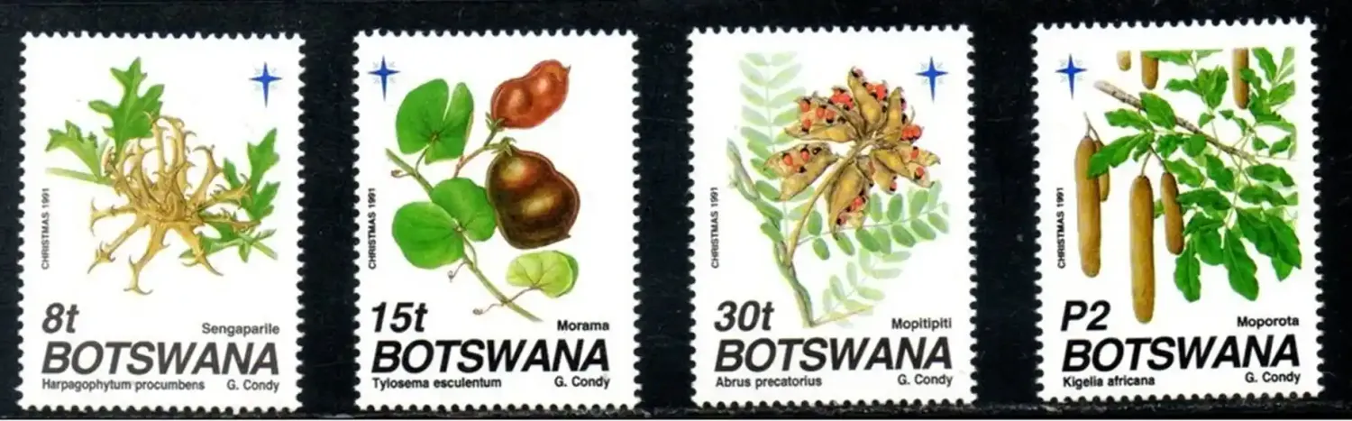 Botswana 1991 Christmas/Seed Pods-MNH(**)