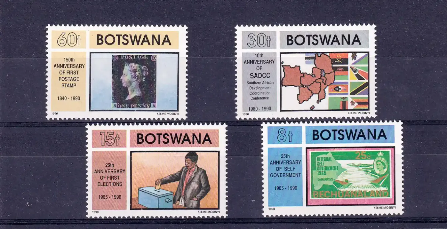 Botswana 1990 Anniversaries-MNH(**)