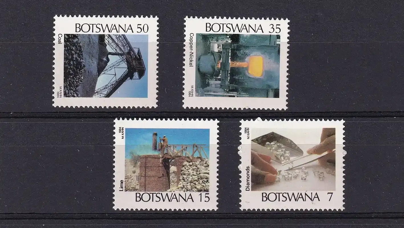 Botswana 1984 Mining Industry-MNH(**)