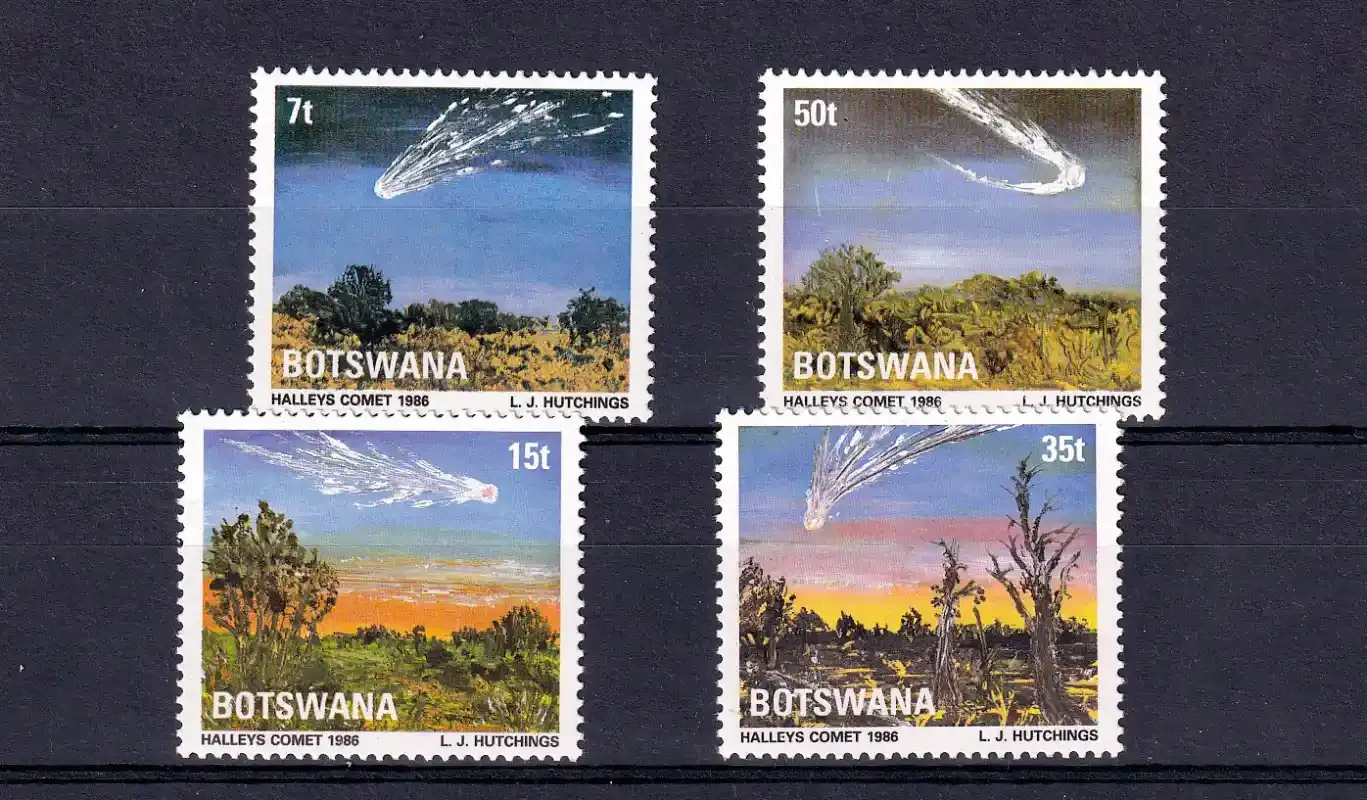 Botswana 1986 Halley's Comet-MNH(**)