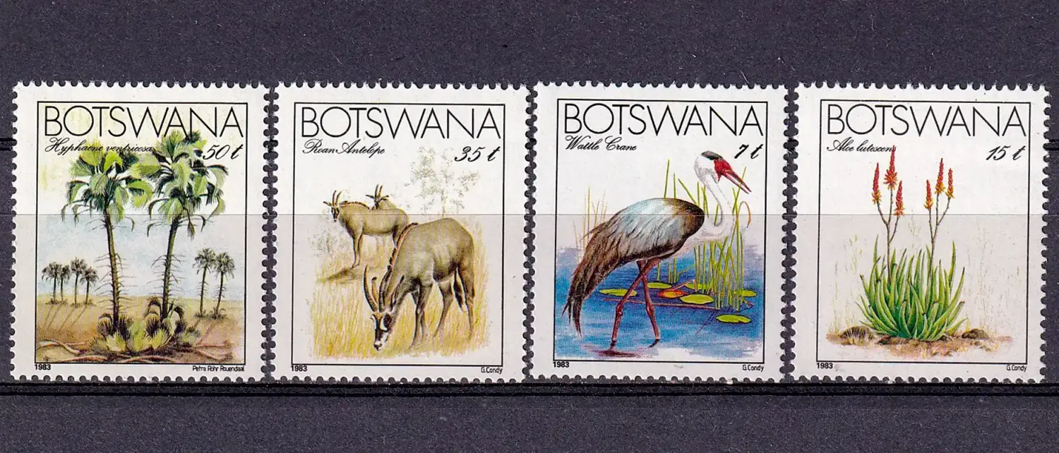 Botswana 1983 Endangered Species-MNH(**)