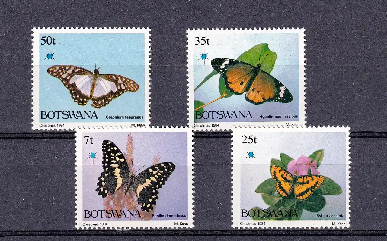 Botswana 1984 Christmas/Butterflies-MNH(**)