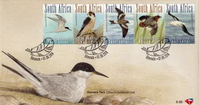 South Africa 2014 Endangered Birds, FDC South Africa 2014 Endangered Birds, FDC