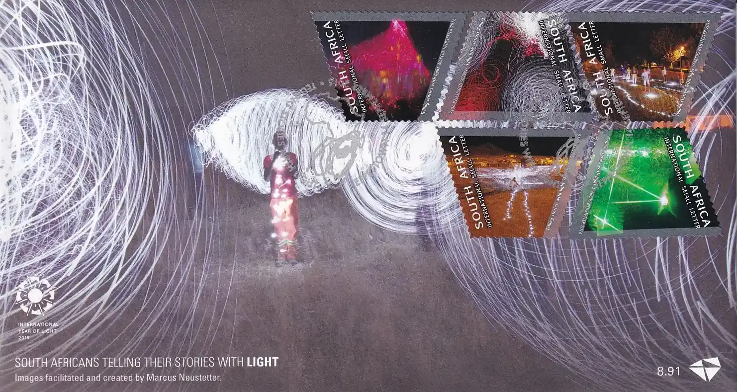 South Africa 2016 Telling Stories With Light, FDC x 2