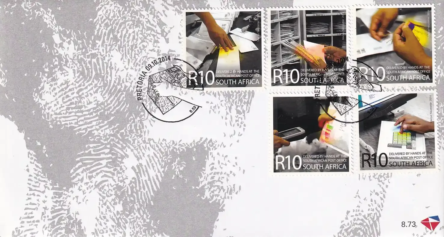 South Africa 2014 World Post Day, FDC