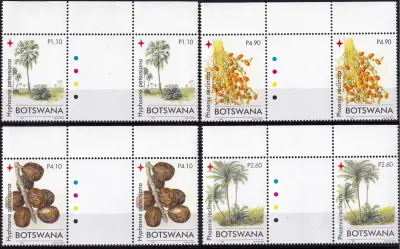 Botswana 2006 Christmas/Trees (Cutter Pairs)-MNH(**)