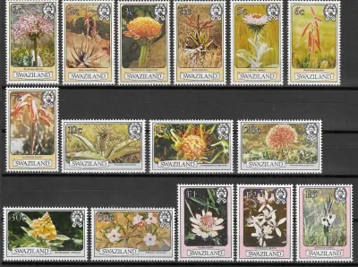 Swaziland 1980 Flowers Def. MNH(**)