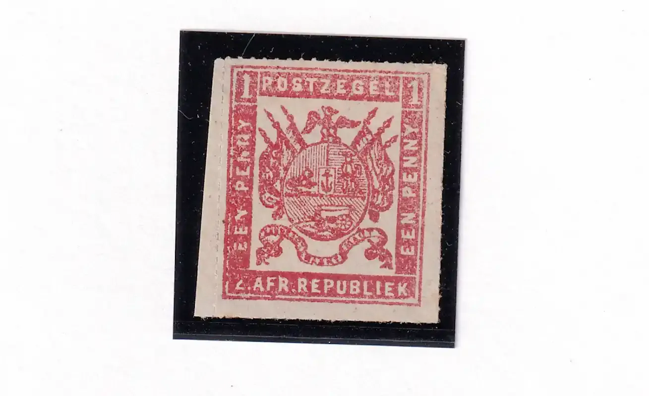 Transvaal 1874 SACC 37, 1d pale brick-red. MLH(*)