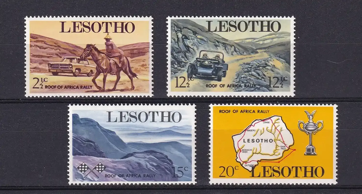 Lesotho 1969 Africa Car Rally-MNH(**)