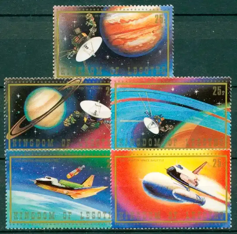 Lesotho 1981 Space Exploration (s/5v)-MNH(**) Lesotho 1981 Space Exploration (s/5v)-MNH(**)