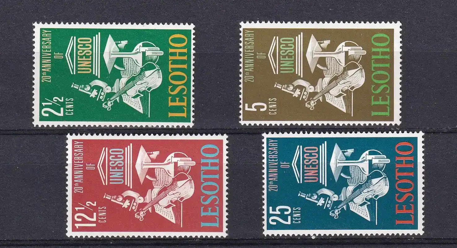 Lesotho 1966 UNESCO-MNH(**)