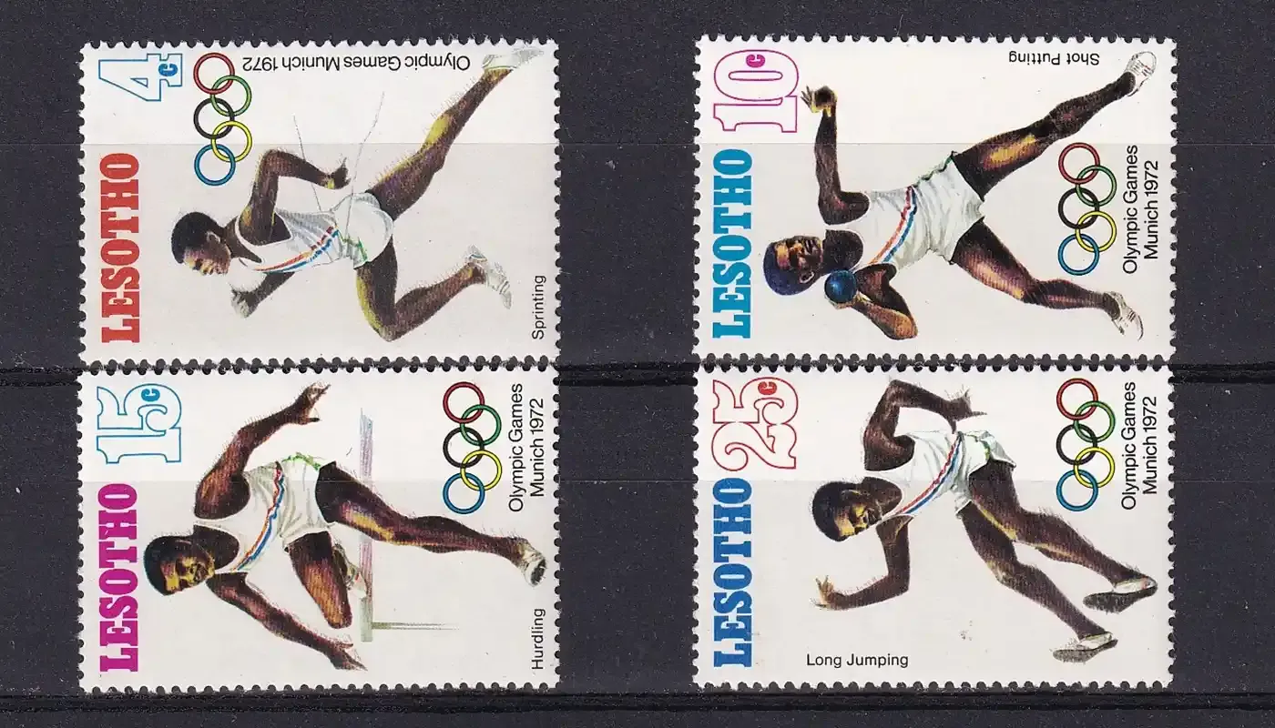 Lesotho 1972 Munich Olympic Games-MNH(**)