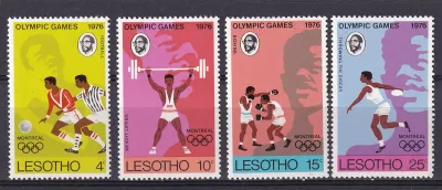 Lesotho 1976 Montreal Olympic Games-MNH(**)