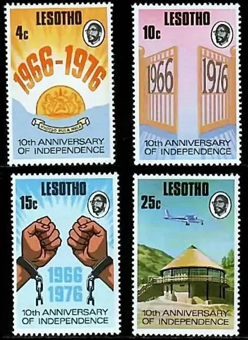 Lesotho 1976 Independence Anniversary-MNH(**)