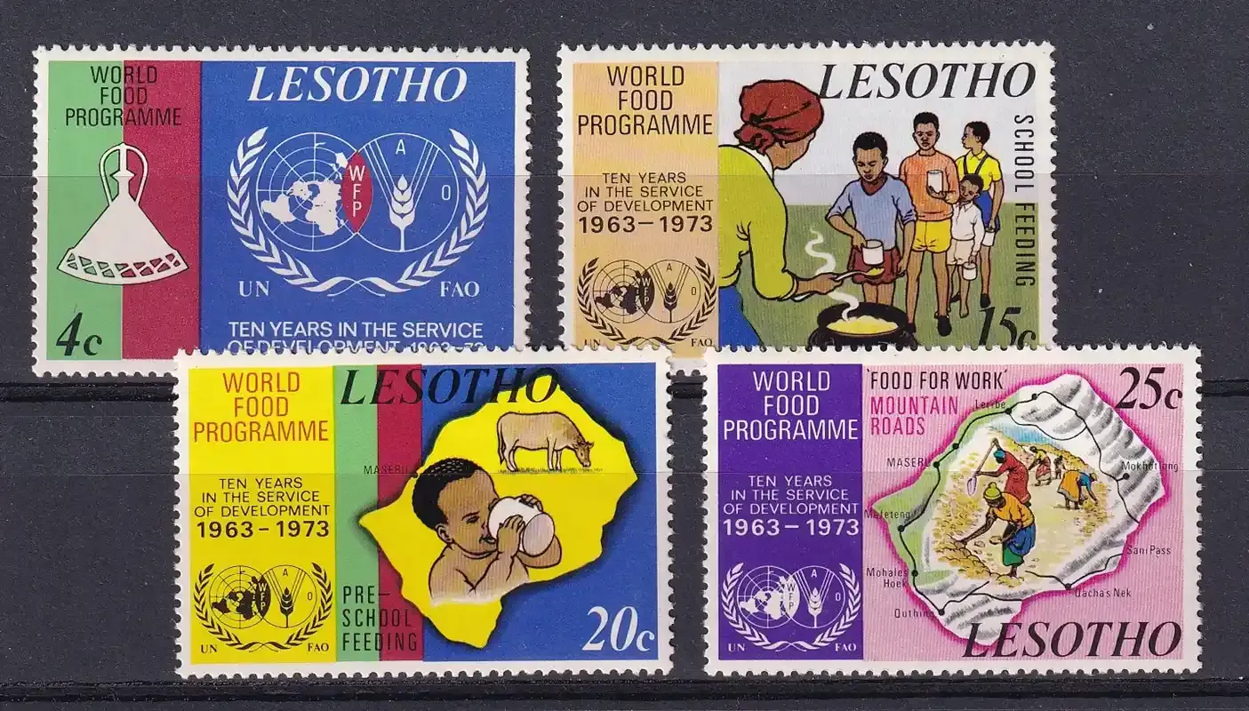 Lesotho 1973 World Food Program-MNH(**)