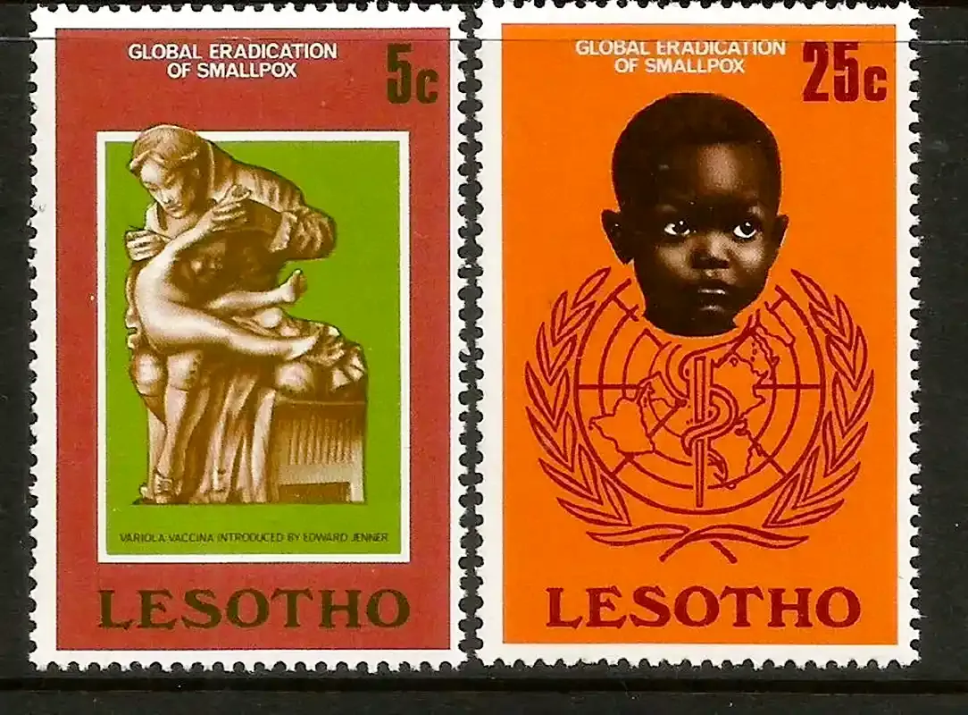 Lesotho 1978 Smallpox Eradication-MNH(**) Lesotho 1978 Smallpox Eradication-MNH(**)