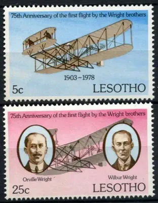 Lesotho 1978 Powered Flight Anniversary-MNH(**)