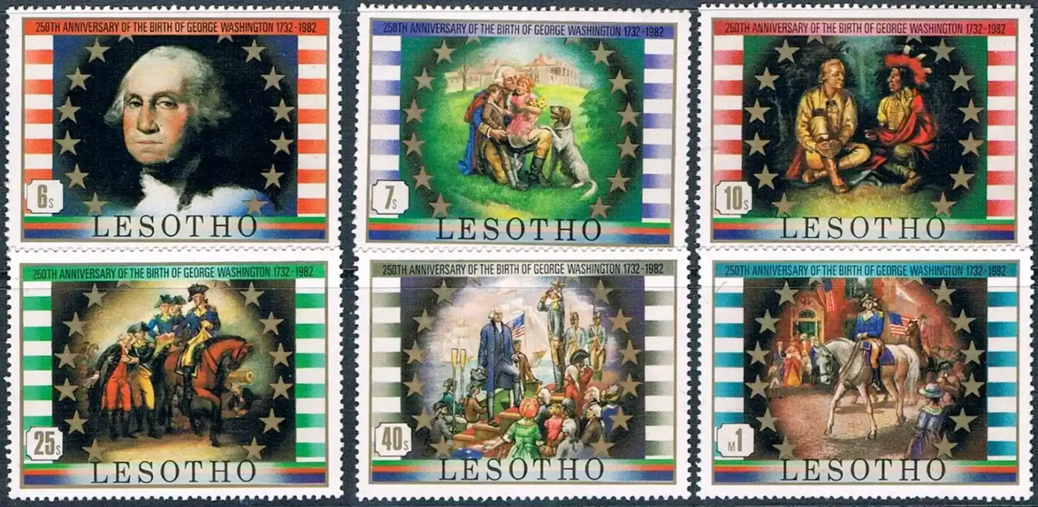 Lesotho 1982 G.Washington Anniversary-MNH(**)