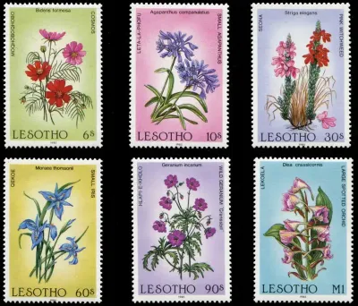 Lesotho 1985 Wildflowers-MNH(**)