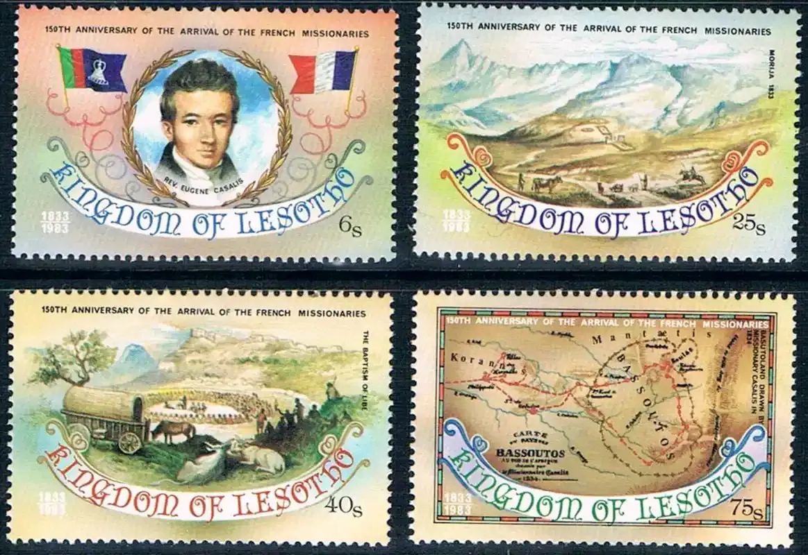 Lesotho 1983 French Missionaries-MNH(**)