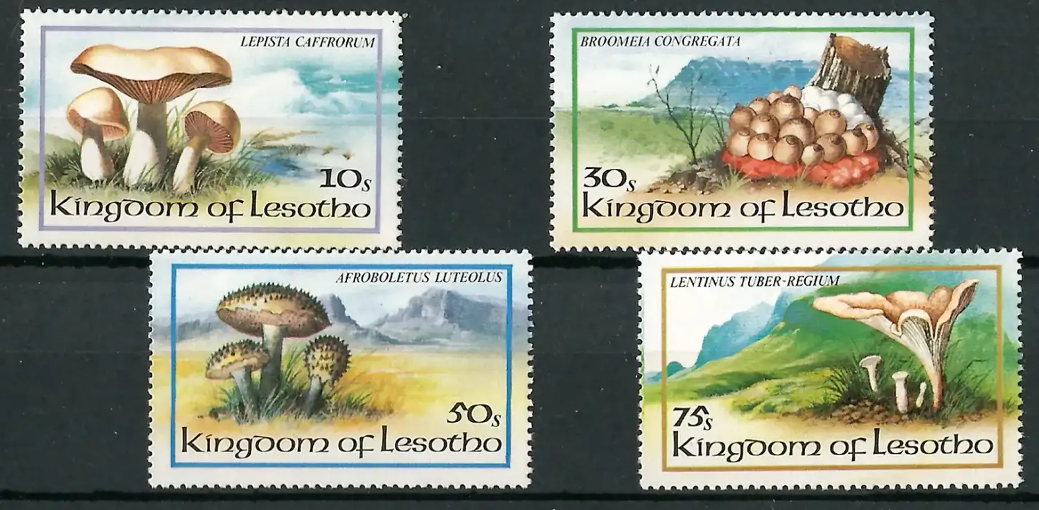 Lesotho 1983 Mushrooms-MNH(**)