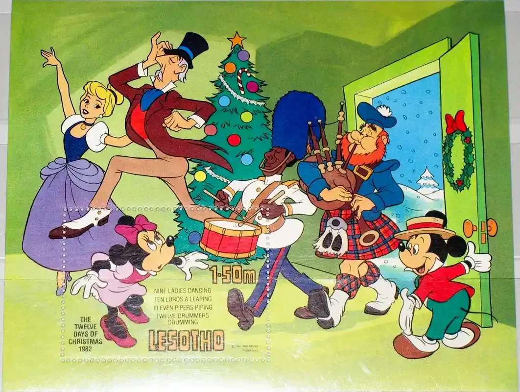 Lesotho 1982 Christmas/Disney (ss)-MNH(**)