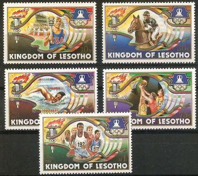 Lesotho 1984 Los Angeles Olympic Games-MNH(**)