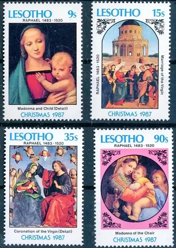 Lesotho 1987 Christmas-MNH(**)