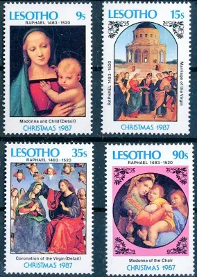 Lesotho 1987 Christmas-MNH(**) Lesotho 1987 Christmas-MNH(**)