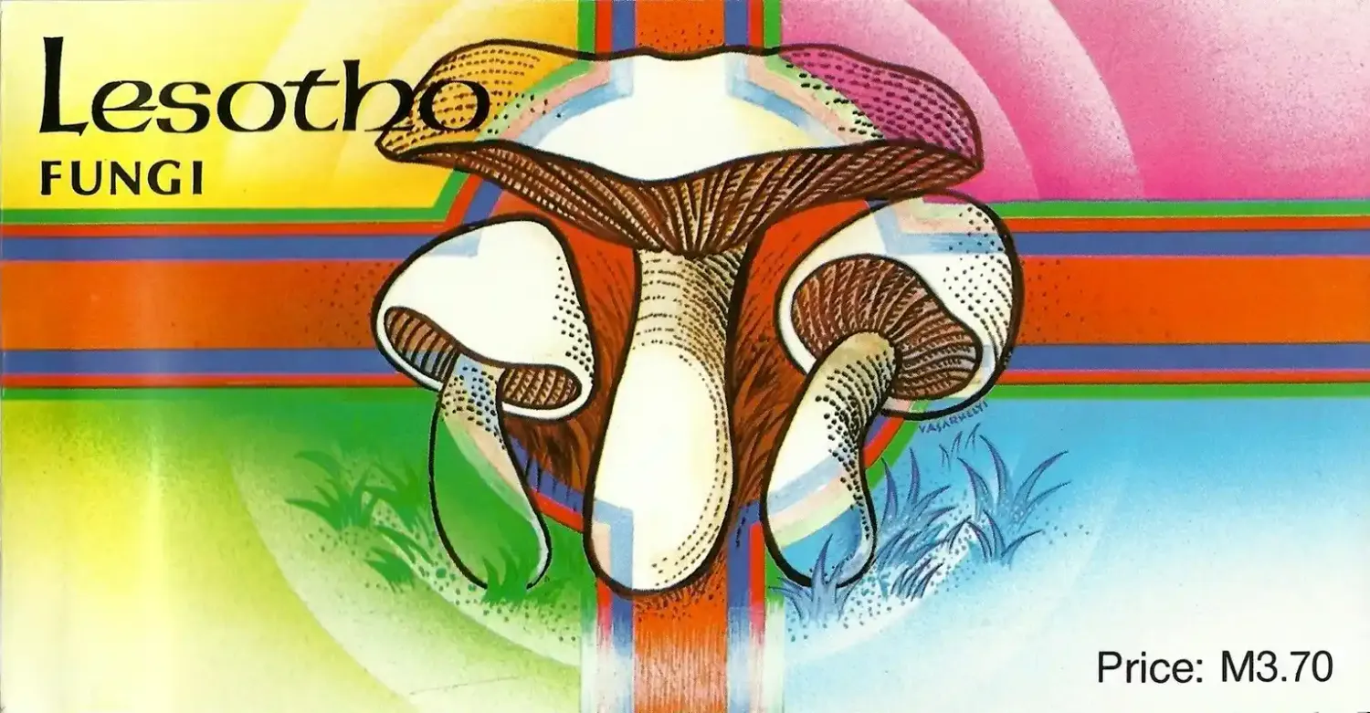 Lesotho 1983 Mushrooms Booklet. MNH
