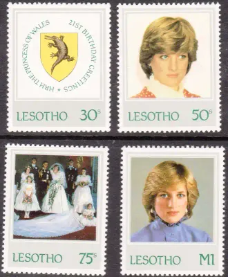 Lesotho 1982 Diana Birthday (p.13.5)-MNH(**)