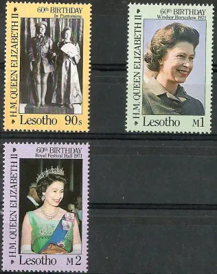Lesotho 1986 QEII 60th Birthday-MNH(**)
