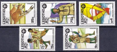 Lesotho 1987 Scout Jamboree : Australia-MNH(**) Lesotho 1987 Scout Jamboree : Australia-MNH(**)