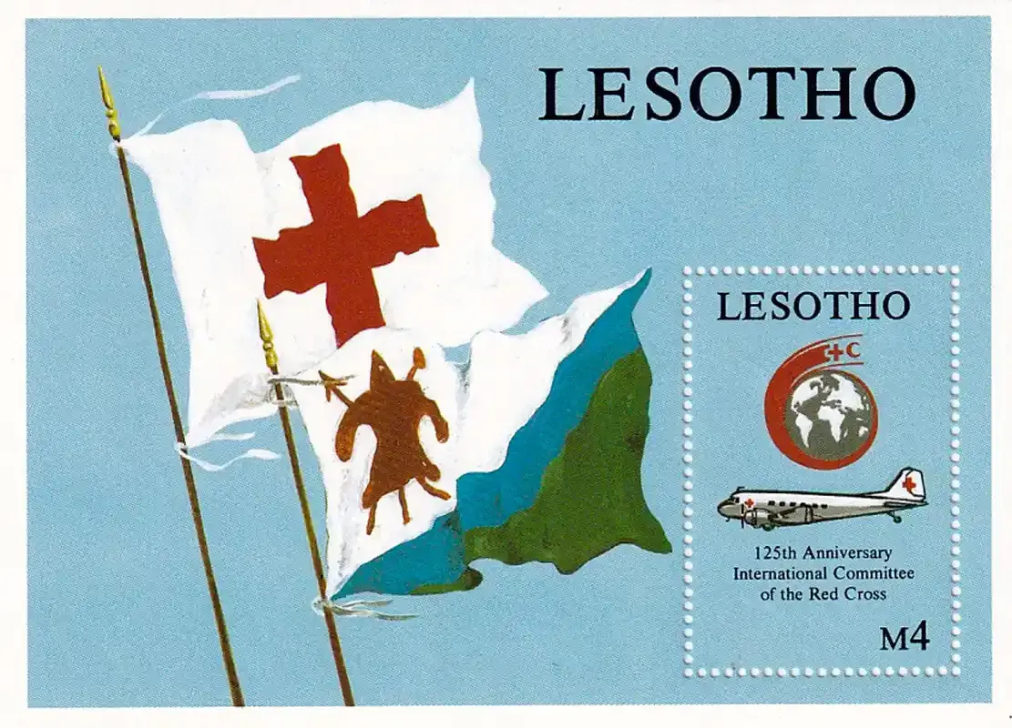 Lesotho 1989 Red Cross (ss)-MNH(**) Lesotho 1989 Red Cross (ss)-MNH(**)