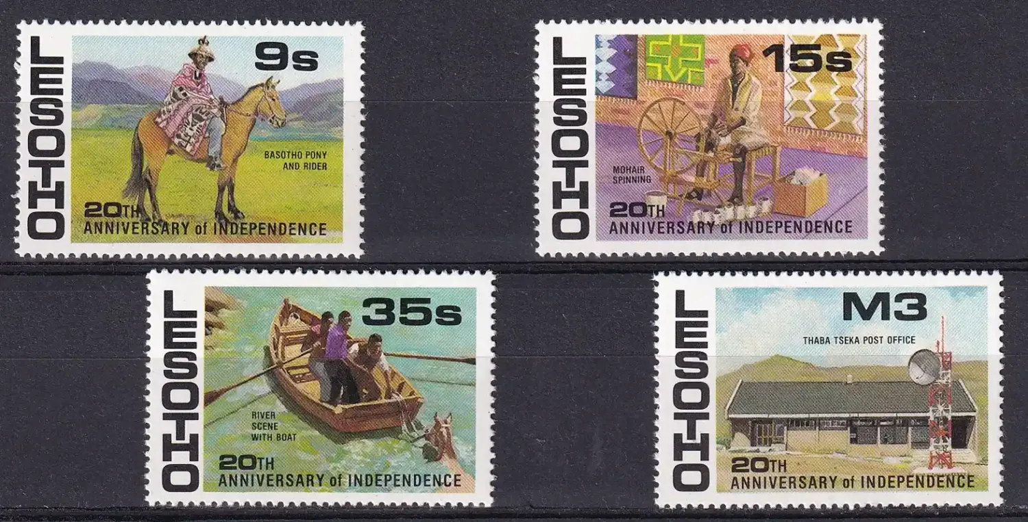 Lesotho 1986 Independence Anniversary-MNH(**) Lesotho 1986 Independence Anniversary-MNH(**)