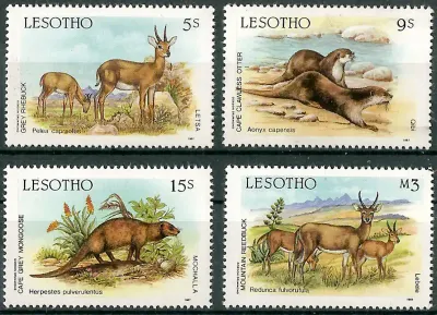 Lesotho 1987 Local Fauna/Mammals-MNH(**) Lesotho 1987 Local Fauna/Mammals-MNH(**)
