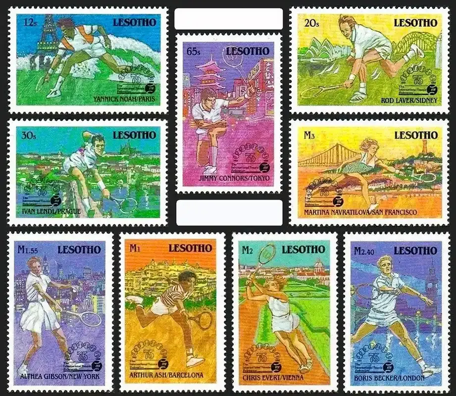 Lesotho 1988 Tennis Federation-MNH(**) Lesotho 1988 Tennis Federation-MNH(**)