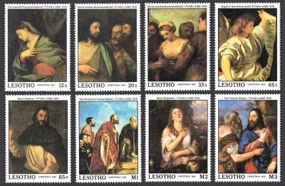 Lesotho 1988 Christmas/Titian-MNH(**) Lesotho 1988 Christmas/Titian-MNH(**)