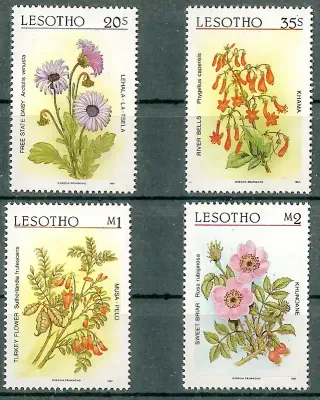 Lesotho 1987 Local Flora, Flowers-MNH(**) Lesotho 1987 Local Flora, Flowers-MNH(**)
