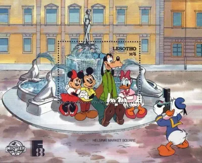 Lesotho 1988 FINLANDIA '88/Disney (ss)-MNH(**) Lesotho 1988 FINLANDIA '88/Disney (ss)-MNH(**)