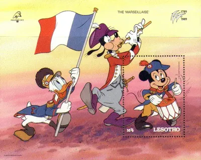 Lesotho 1989 PHILEXFRANCE '89/Disney (ss #2)-MNH(**) Lesotho 1989 PHILEXFRANCE '89/Disney (ss #2)-MNH(**)