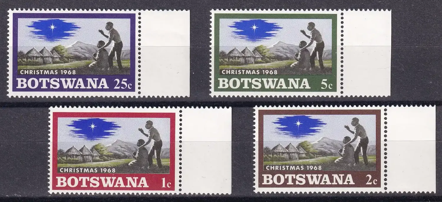 Botswana 1968 Christmas-MNH(**)