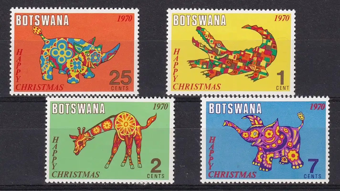 Botswana 1970 Christmas/Toy Animals-MNH(**)